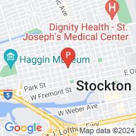 View Map of 445 West Poplar Street,Stockton,CA,95203